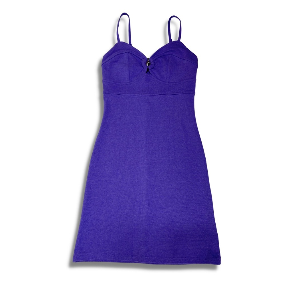 Purple contour dress, size small